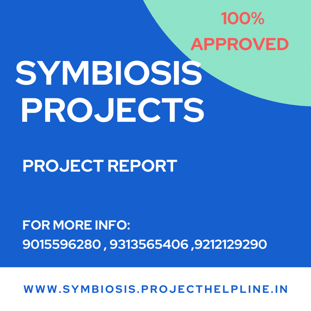 SYMBIOSIS SCDL PROJECT FOR PGDPM